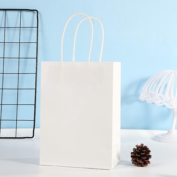 Presentpåsar i 8 Färger - Set med 24, Storlek: 8.2x4.3x10.6 tum