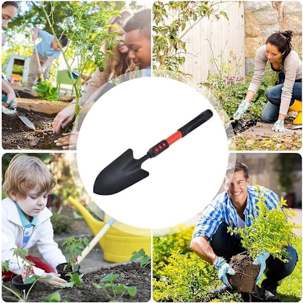 Grävspade | Spatel Trädgårdsredskap | Gräsmatteutjämningsräfsa, böjningsresistent handspade med ergonomi