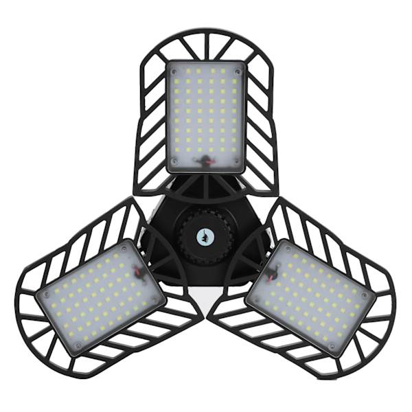 60W SD-0013 Garage Lys Deformerbar LED 90° Justerbar Arbejdslampe med Sikker Reb 85-265V