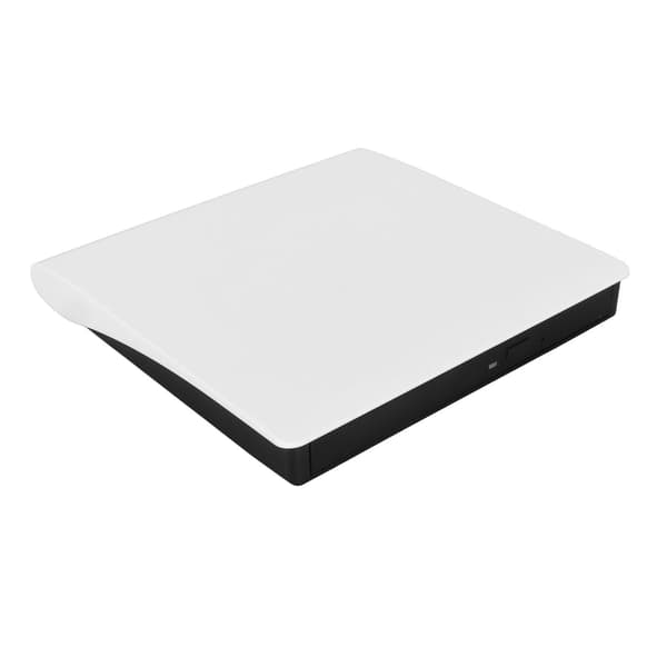 Extern CD DVD-enhet Plug and Play USB3.0 Extern CD DVD-brännare Läsenhet för bärbar dator PC för Windows för OS X Vit