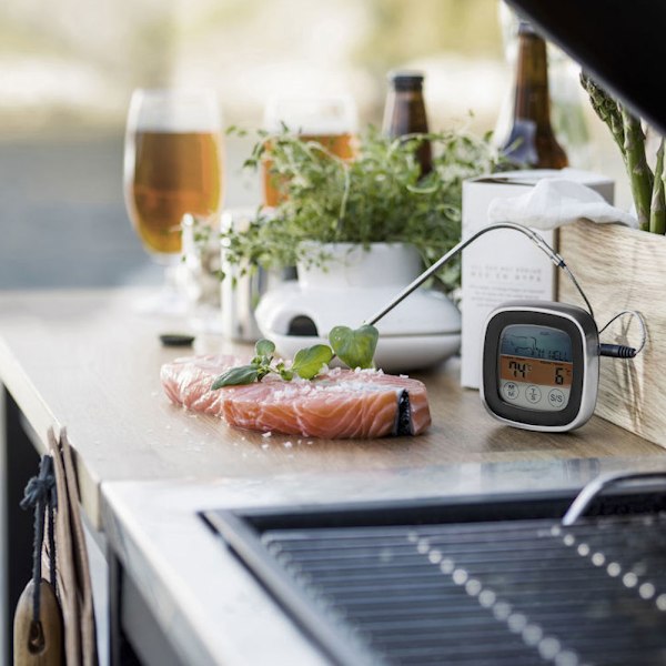 Berøringsskærm Elektronisk Termometer Digitalt BBQ Ovn Madlavning Kød Termometer til Grill Hjem Køkken