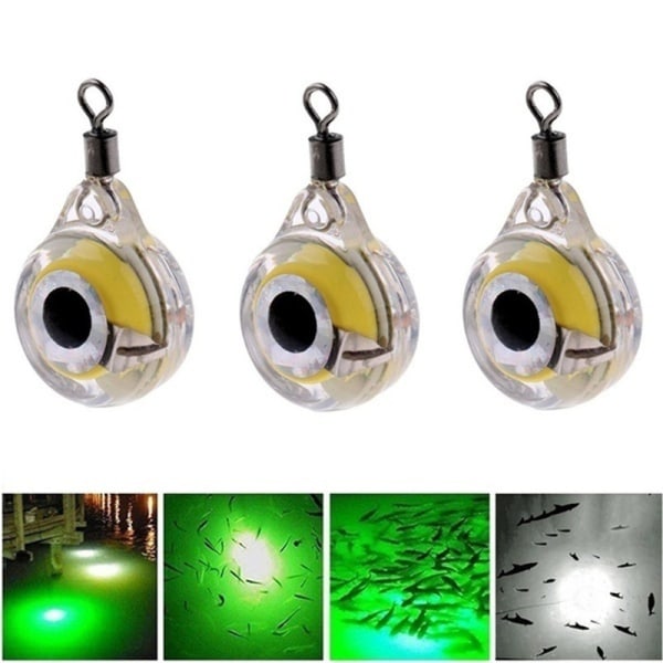 Lysende fiskelys Nattlysrør i mørket LED undervannslys Lure fiskeagn