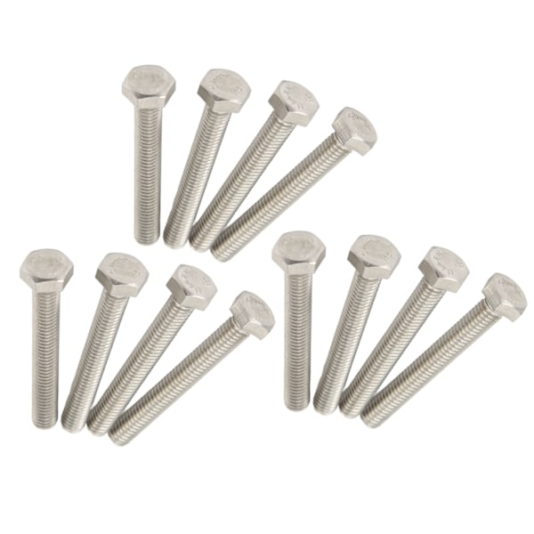 12 st Marine Hex Socket Skruv Rostfritt Stål Hög Hårdhet Pump Impeller Skruvbult för Båtreparation