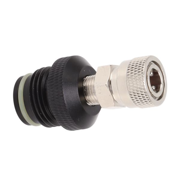 CO2 Tank Hun Adapter Lækagesikker Rustfrit Stål Aluminiumlegering 8mm G1/2 14 Slange Hurtigkobling Hun Fitting