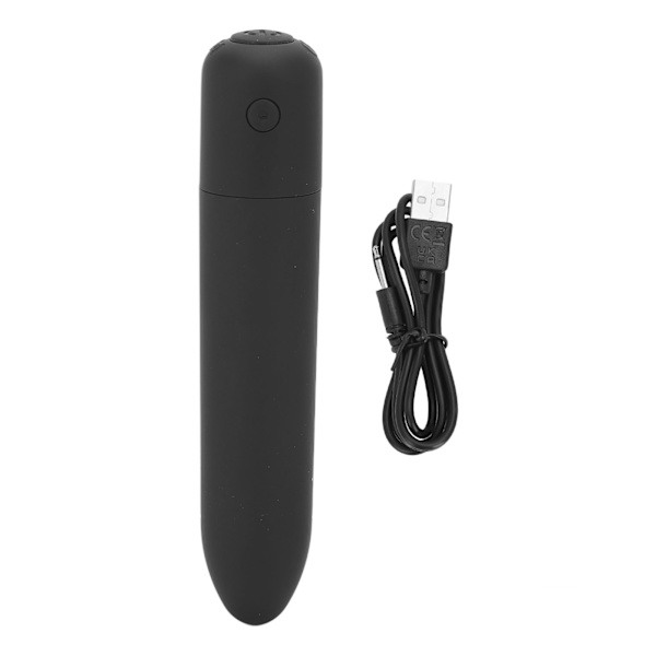 Håndholdt Massager Wand Trigger Point Massage Muskelafspænding Massage Vibrator Wand Sort