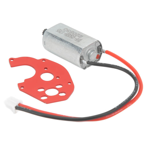 RC 050 66T borstad motor med motorfäste för Axial SCX24 AXI90081 AXI00001 AXI00002 1/24 RC bil uppgraderingsdelar röd