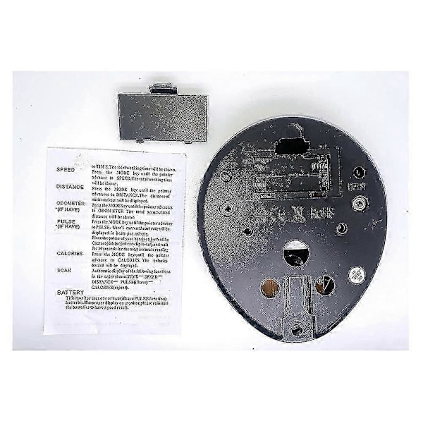 Erstatt Monitor Speedometer For Stasjonær Sykkel, Treningssykkelcomputer, Pulsmåler, Sykkelmonitor LCD Med Batteri
