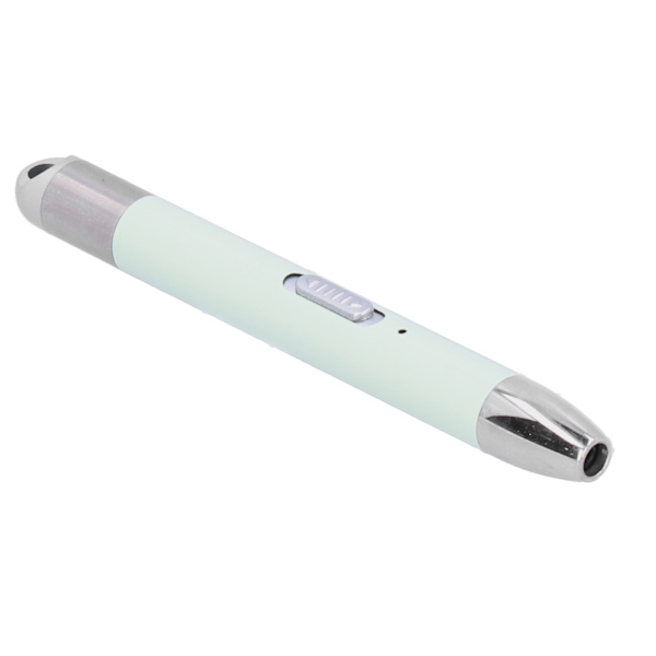 Diamantmaleri Pen Belysning USB Genopladelig DIY CrossStitch Håndværk Værktøjer 6Pcs Spids (Matcha Grøn )
