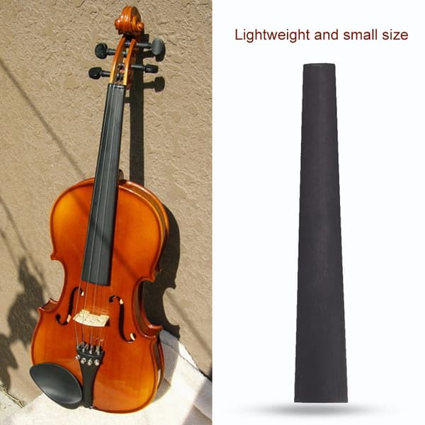 Ebenholtsort Sort Violin Gribebræt Dele Musikinstrument Tilbehør (4/4)