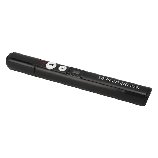 Smart højtemperatur 3D-printpen Ergonomisk LCD-skærm 3D-printpen til PLA ABS Sort