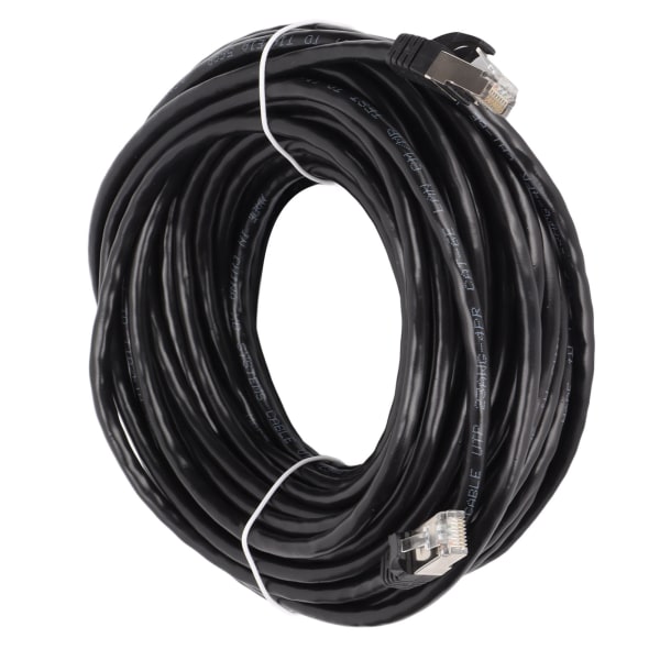 Cat 6 Ethernet-kabel EMI-skydd Låg returförlust 10 Gbps Höghastighets RJ 45-kontakt Internetsladd för PC 20 meter