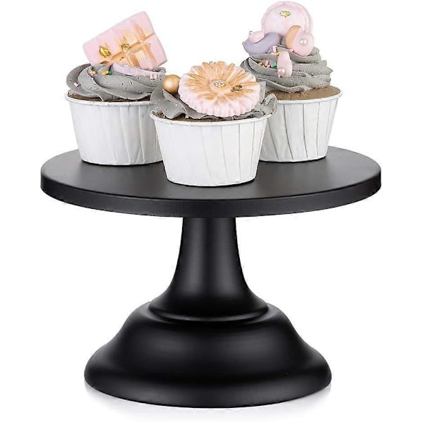 Tårtfat Bröllop Dessert Cupcake 8 tum/20 cm Runda Tårtfat för Födelsedagsfest Bröllopsdag