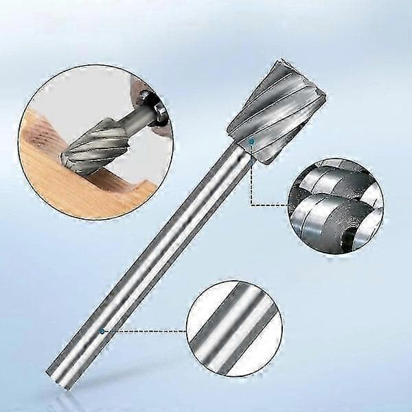Wood Carving Engraving Drill Bit Set for Dremel - 20 Pieces, HSS Carbide Rotary Burrs, Various Sizes, Compatible with Rotary Tools