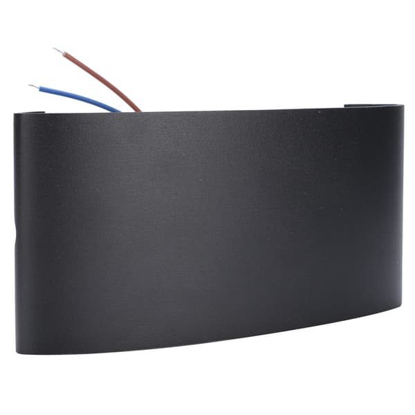 Modern 6W Båge LED Vägglampa Vardagsrum Sovrum Hotelllampa AC85-265V (Kallvit)