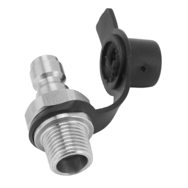 Utvändig gänga CO2-tankpåfyllningsventilanslutning 1/8NPT CO2-cylinderpåfyllningsventilpluggadapter för utbyte