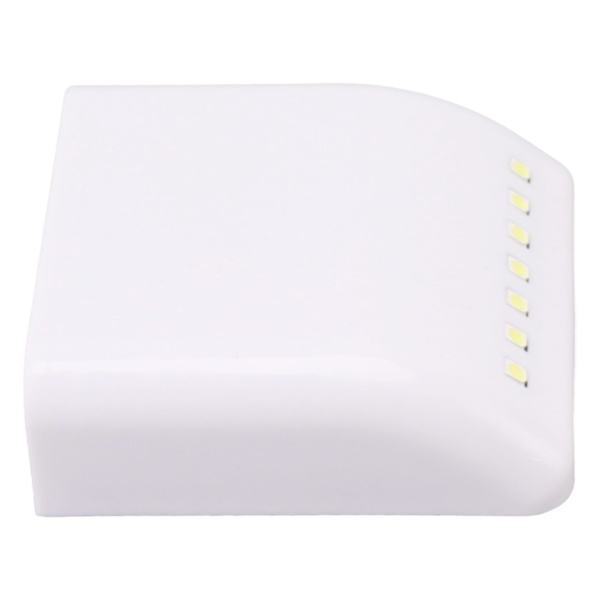 4 sett LED-skaplys 7 LED-sensorlys under skap med 2700K varmt hvitt lys for garderobe skap skuff