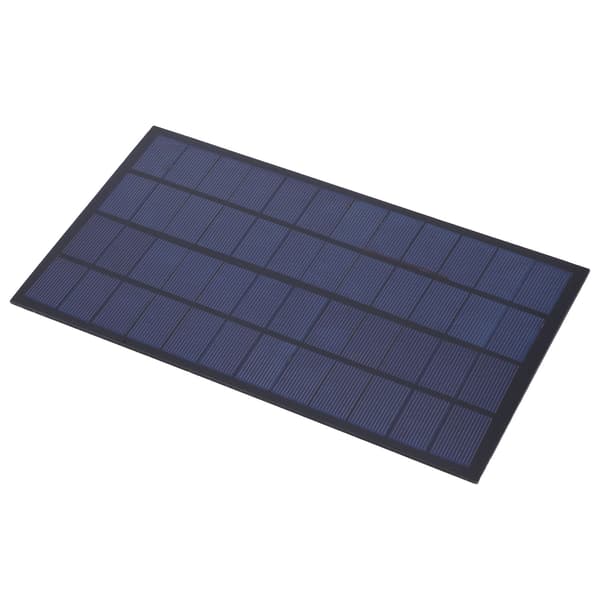 12V 7W Epoxy solcellepanel laderbatteri høy konverteringsfrekvens for plenlys lommelykter leker