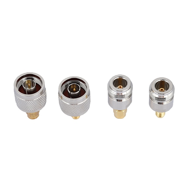 4 STK SMA til N adapter N han/hun til SMA hun/han RF koaksial adapter stik