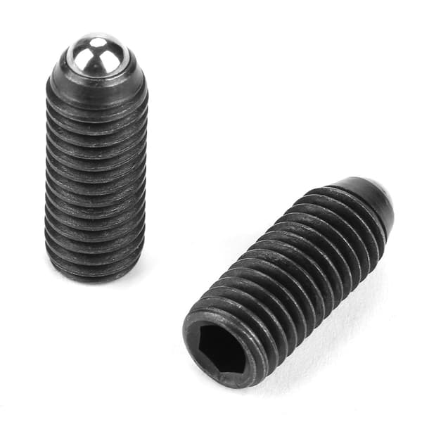 10 stk. M10 Skruegevind Hex Socket Kulstofstål Kugle Fjederstempler Sæt (M10*30)