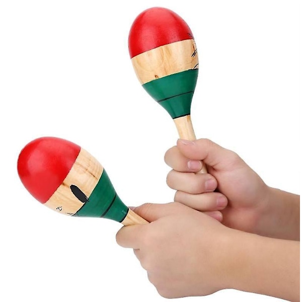 Fargerik Tremaracas Percussion Instrument med Salsa-rytme for Fester og Spill