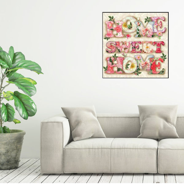 DIY 5D Diamantmaleri Landskap Brodering Kors Håndverk Sting Hjem Kunst Dekorativt Sett S10021