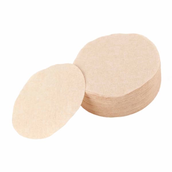 100 stk. pr. sæt Kaffefilterpapir Udskiftningsfilter til kaffe Mocha (nr. 6 Dia. 60 mm)