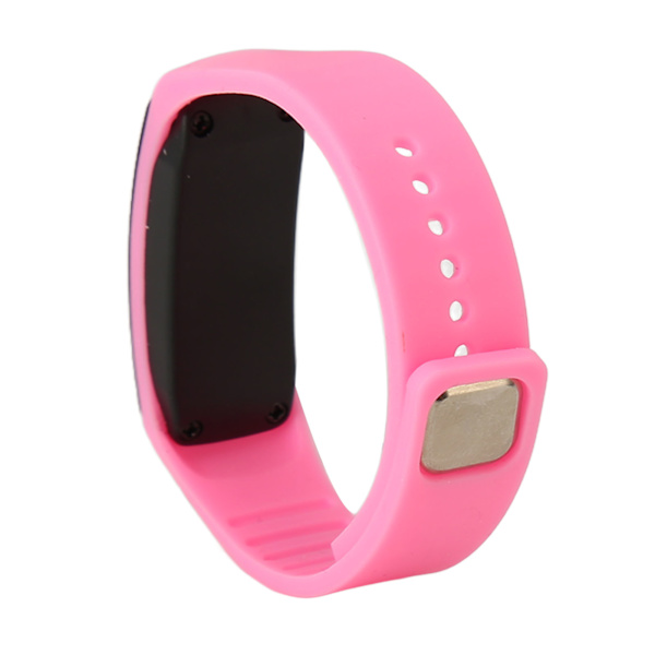 Repellent Watch Bærbar Pink USB Charging Intelligent Sonic Electronic Repellent Watch