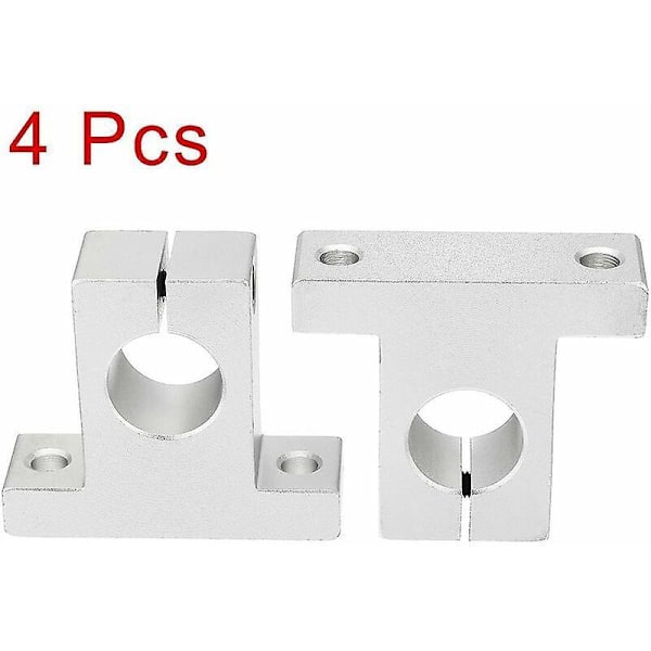 Kuglelejer 4 stk. SK8 8mm CNC Lineær Bevægelse Kugle Slide Enheder Skinne Støtte Guide Aksel Leje