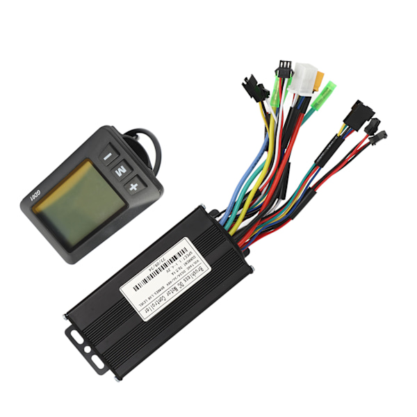 Elektrisk sykkelkonverteringssett 24V 36V 48V 500W‑750W 26A 3-modus kontroller GD01 LCD-skjermsett for elektrisk sykkel scooter