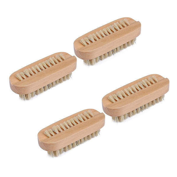 Set för träborst för manikyr och pedikyr - 4-pack