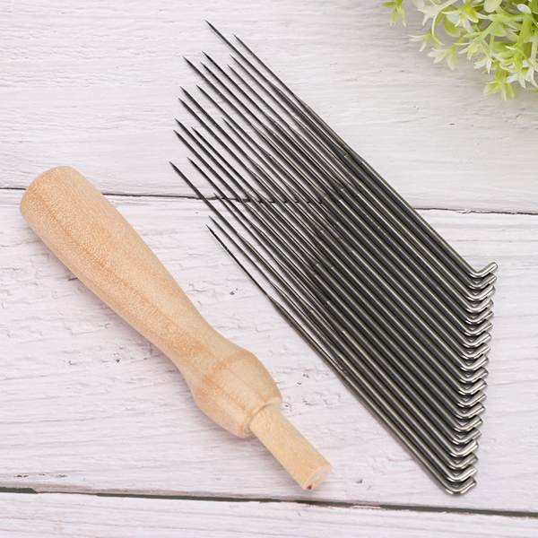 Huovutusneulat DIY-materiaalin valmistukseen Villahuopa Työkalut Tarvikkeet Kirjonta Tarvikkeet