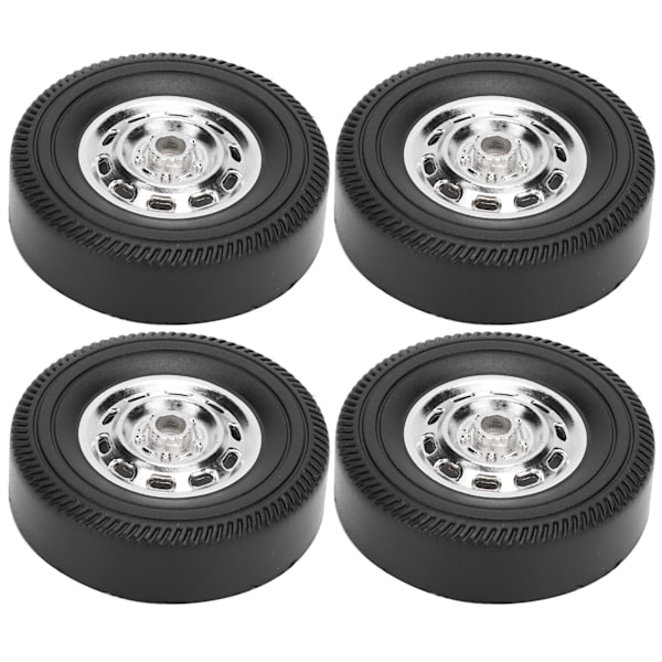 4 kpl metallia ajelehtivaa kumipyörän rengasvaihtotarviketta WPL D12 1/10 RC-autoon, tyyppi A