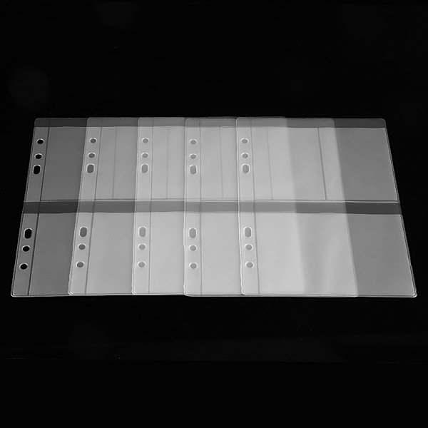 Scrapbooking skæremaskiner stencil opbevaringsbog etui samling (5 stk indersider 3 gitter)