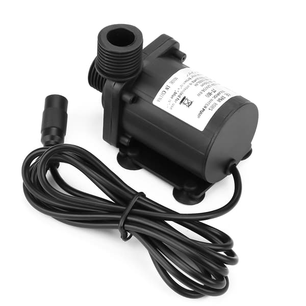 Mini DC børsteløs støysvak boost vannpumpe 12V -40℃~100℃