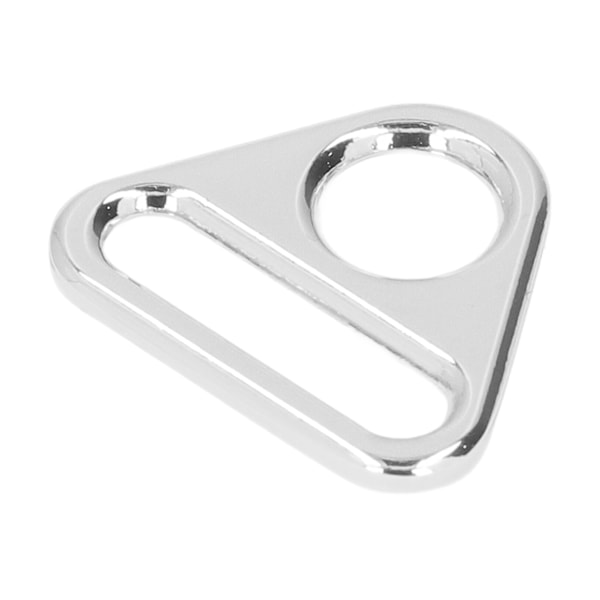 Justerbar spænde fint håndværk farverig letvægts bærbar legering materiale pung hardware hvid nikkel