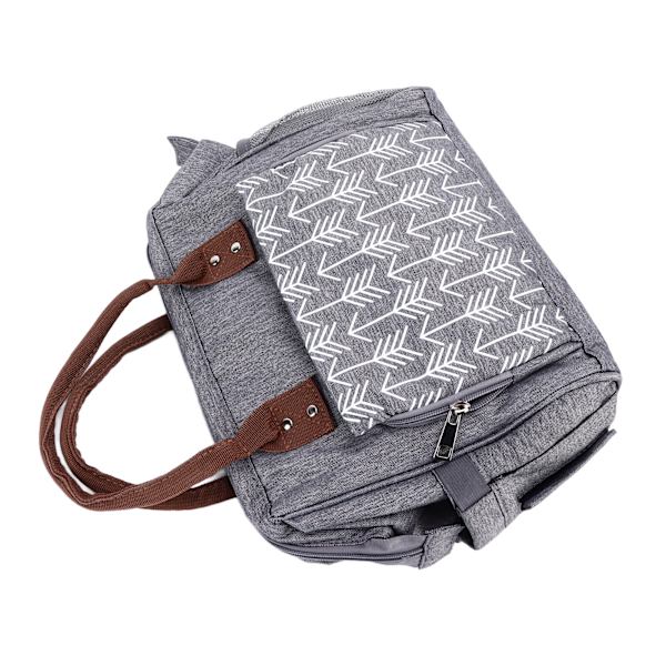 Lunch Bag Premium Polyester Vattentät Bärbar Lätt Stor Kapacitet Bred Applikation Kvinnors Lunchlåda