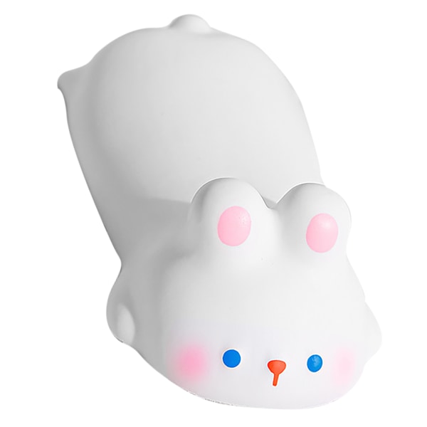 Tangentbord Handledsstöd Tecknad Djurstil Mjuk Bekväm Trötthetsavlastning Tangentbord Handledsskydd för hemmaspel Office White Bunny