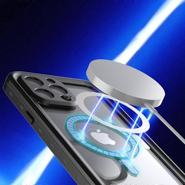 1 st iPhone 13 Vattentätt Skal - IP68 Vattentätt Helkroppsskydd Dubbla Lager Stötsäkert Inbyggt Skärmskydd Utomhus Undervattens Repskydd Vattentätt