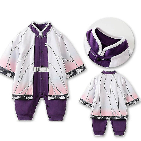 Anime Baby Rompers - Söt och mysig nyfödd kostym för pojkar och flickor Storlek 66 3*6 månader ED80D4