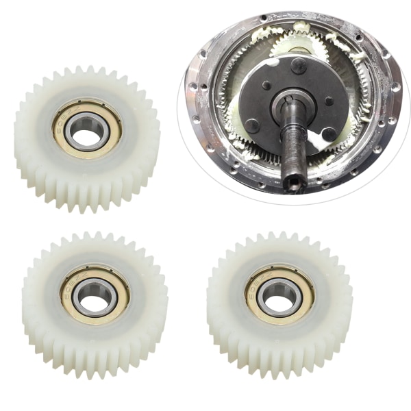 3PCS Nylon Profesjonell 36 Tann E Sykkel Motor Gear Clutch Utstyr Verktøy Tilbehør