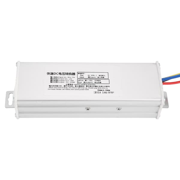 36-72V til 12V 20A 240W DC-omformeradapter Spenningstransformator