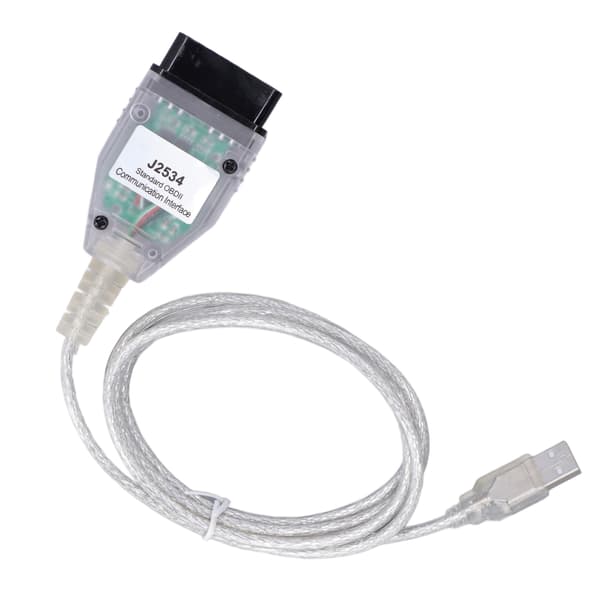MINI VCI-kabel OBD2-diagnostikkabel för J2534 KLine ISO 9141 KWP 2000 ISO 142304 SAE J1850 PWM