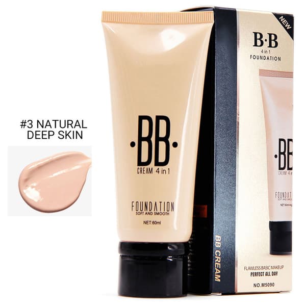 Profesjonell flytende sminkefoundation langvarig feilfri concealer kosmetikk 3#
