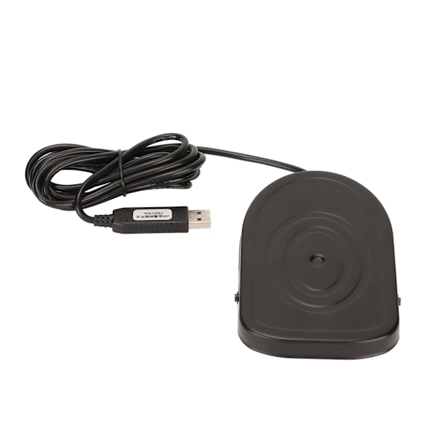 USB-fodpedal Multimediekontrol Følsom kontrol Ergonomisk design Stærk metal USB-fodkontakt til pc-spilmedier
