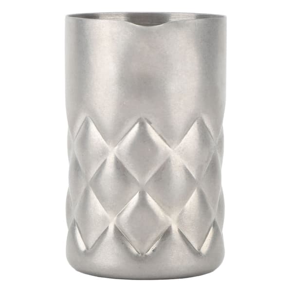 304 Rustfrit Stål Blandeglas Rustfast Korrosionsbestandighed 60 ml Cocktail Shaker med Skala til Bar Sølv Mesh