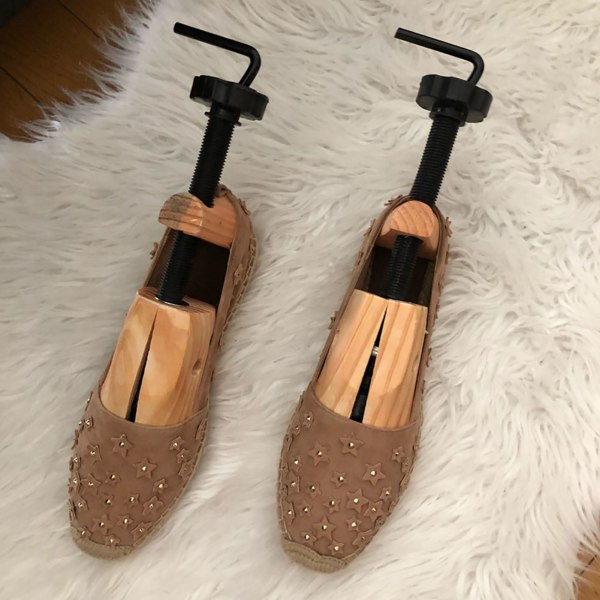 Pine Wood Shoe Support Justerbar skostørrelse Stretch Expansion Tool ExpanderL(42~46)