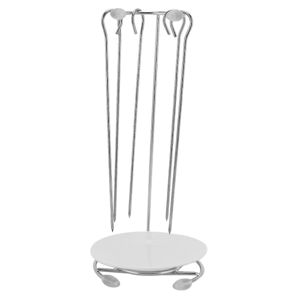 Barbecue Spyd Rack Rustfrit Stål BBQ Grill Rack Roterende Grill Rotisseri Barbecue Grill Sæt