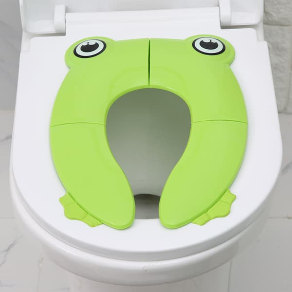 Sammenleggbart potteunderlag for barn Bærbart reise-baby-småbarn toaletttreningspute #1