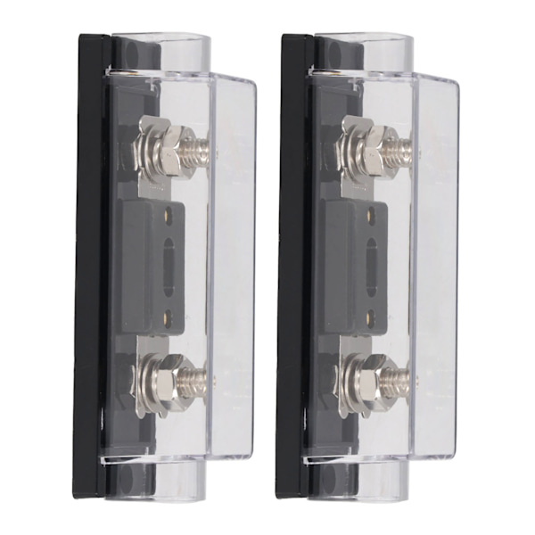 2-pack säkringshållare 300A 4-pack kopparringterminal 4-pack värmekrympbar slang Vattentät för bilstereo