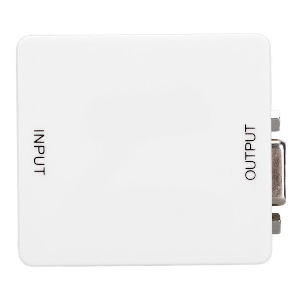 HD Multimedia Interface til VGA-konverter Mini 1080P lydvideo-udgangsadapter til PS3 LED-skærm